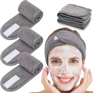 Women's Yoga Headband with Velcro for Beauty Care