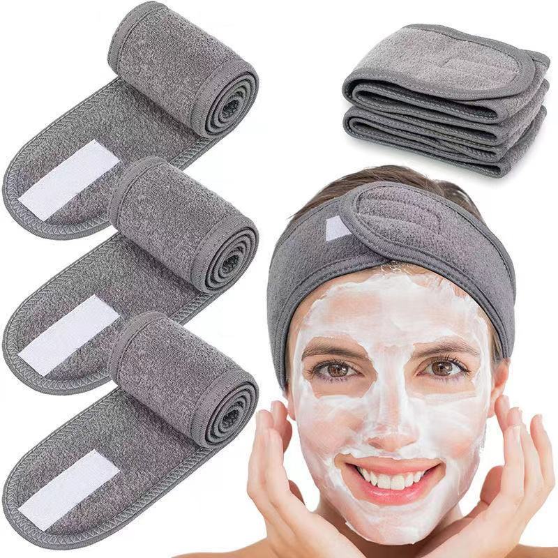 Women's Yoga Headband with Velcro for Beauty Care