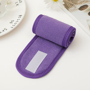 Women's Yoga Headband with Velcro for Beauty Care