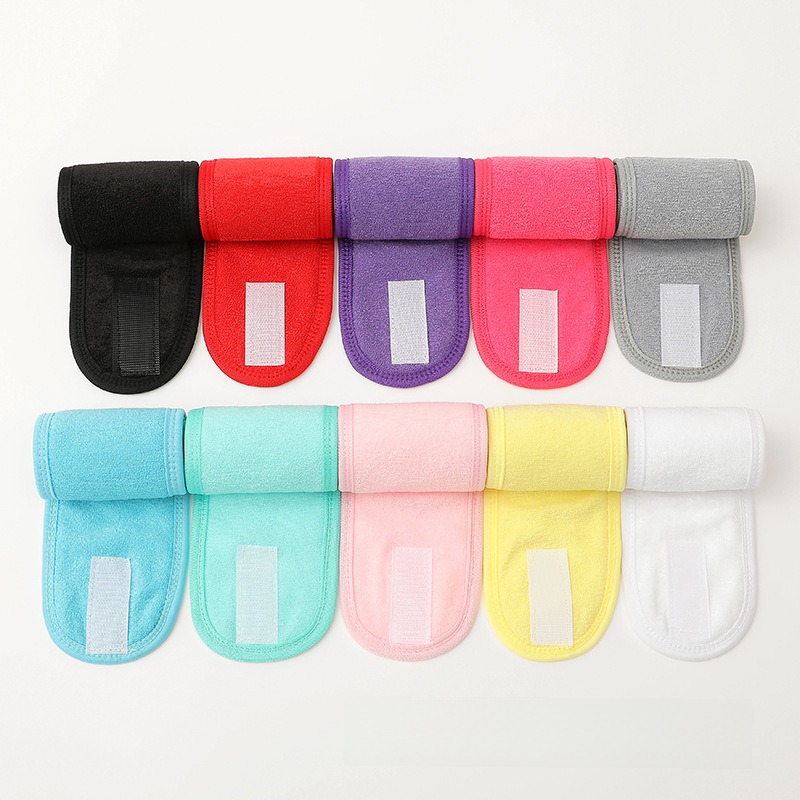 Women's Yoga Headband with Velcro for Beauty Care