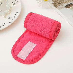 Women's Yoga Headband with Velcro for Beauty Care