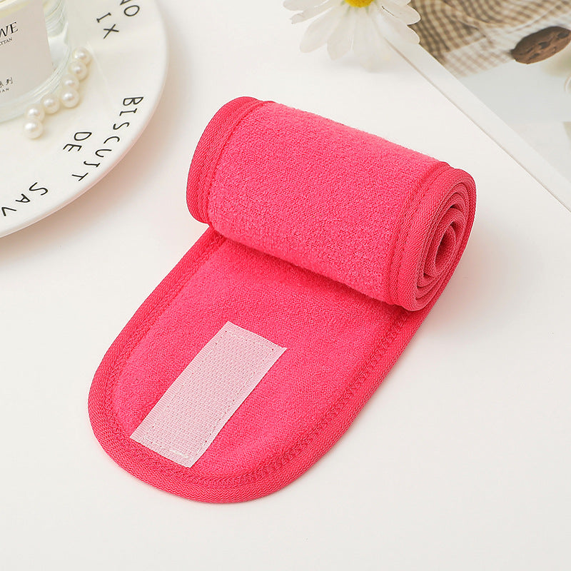 Women's Yoga Headband with Velcro for Beauty Care