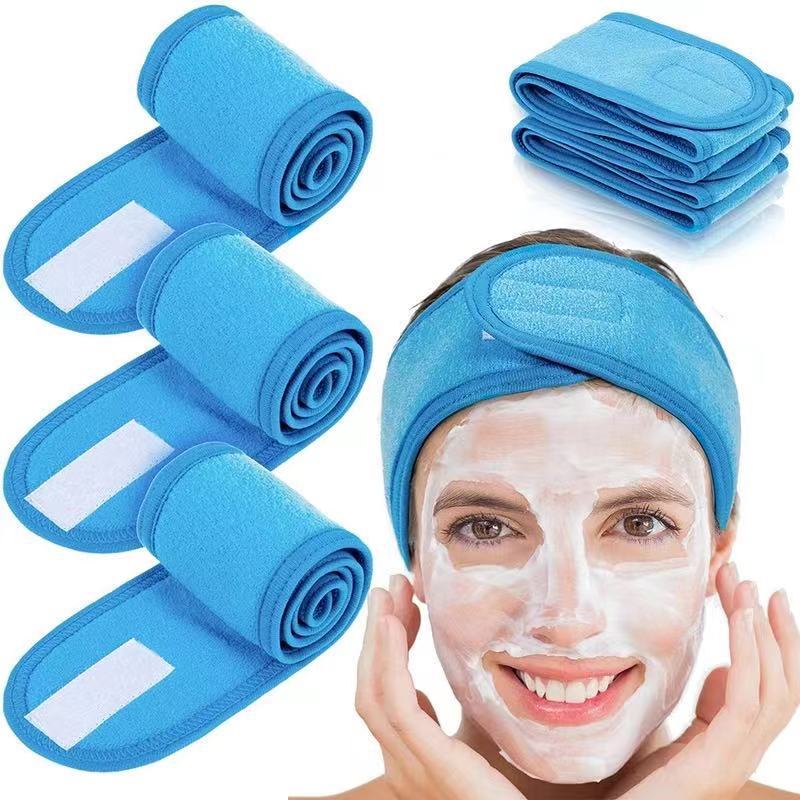 Women's Yoga Headband with Velcro for Beauty Care