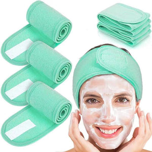 Women's Yoga Headband with Velcro for Beauty Care