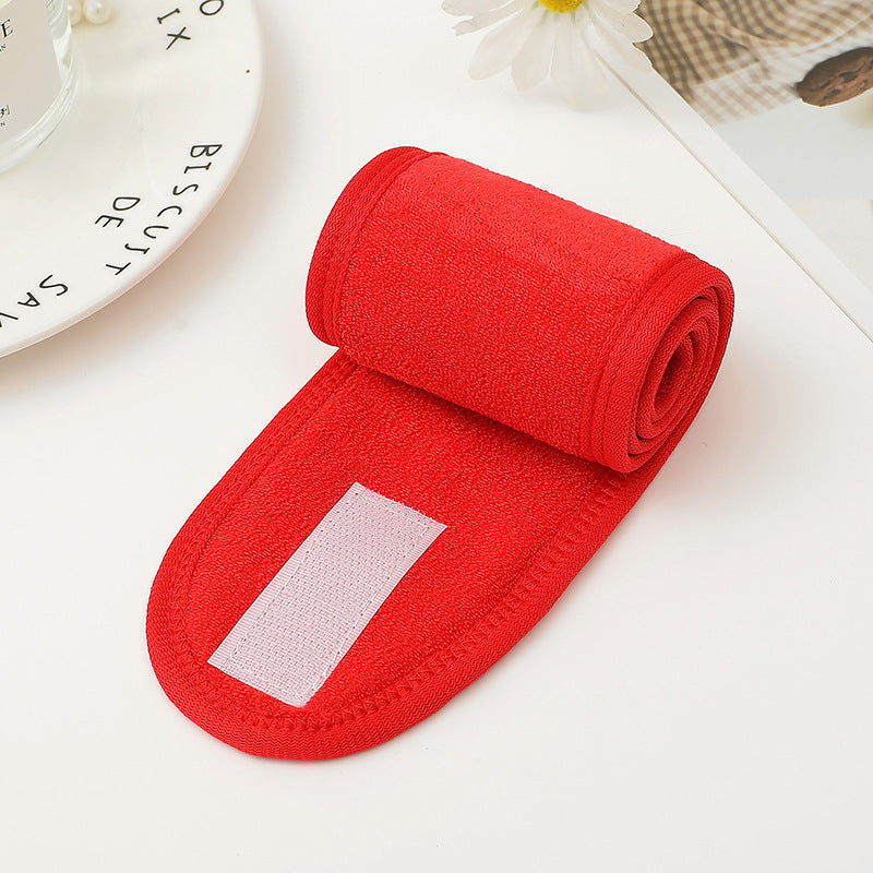 Women's Yoga Headband with Velcro for Beauty Care